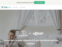 Tablet Screenshot of dogvacay.com
